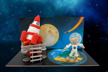 Knutselpakket De Kleine Astronauten (bekend van André Kuipers)