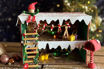 Craft package Advent Christmas house 2024