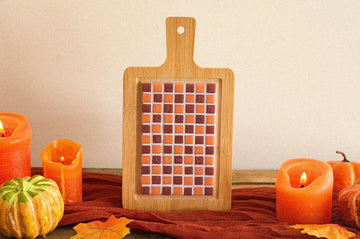 DIY Pakket Mozaïek Borrelplank Mini Vierkante Steentjes