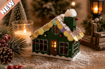 DIY Wooden Christmas House Craft Kit 1.2