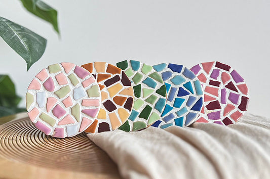 DIY Pakket Mozaïek Onderzetters (zonder houder)