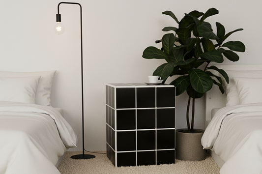 Exclusief DIY Pakket Mozaïek Vierkante Bijzettafel