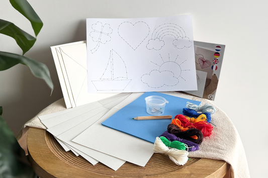 DIY Pakket Borduurkaarten - Sterkte