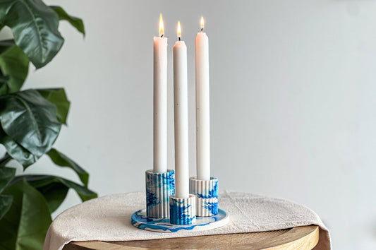 Create Your Own Resin Tray with Candle Holders – DIY Kit