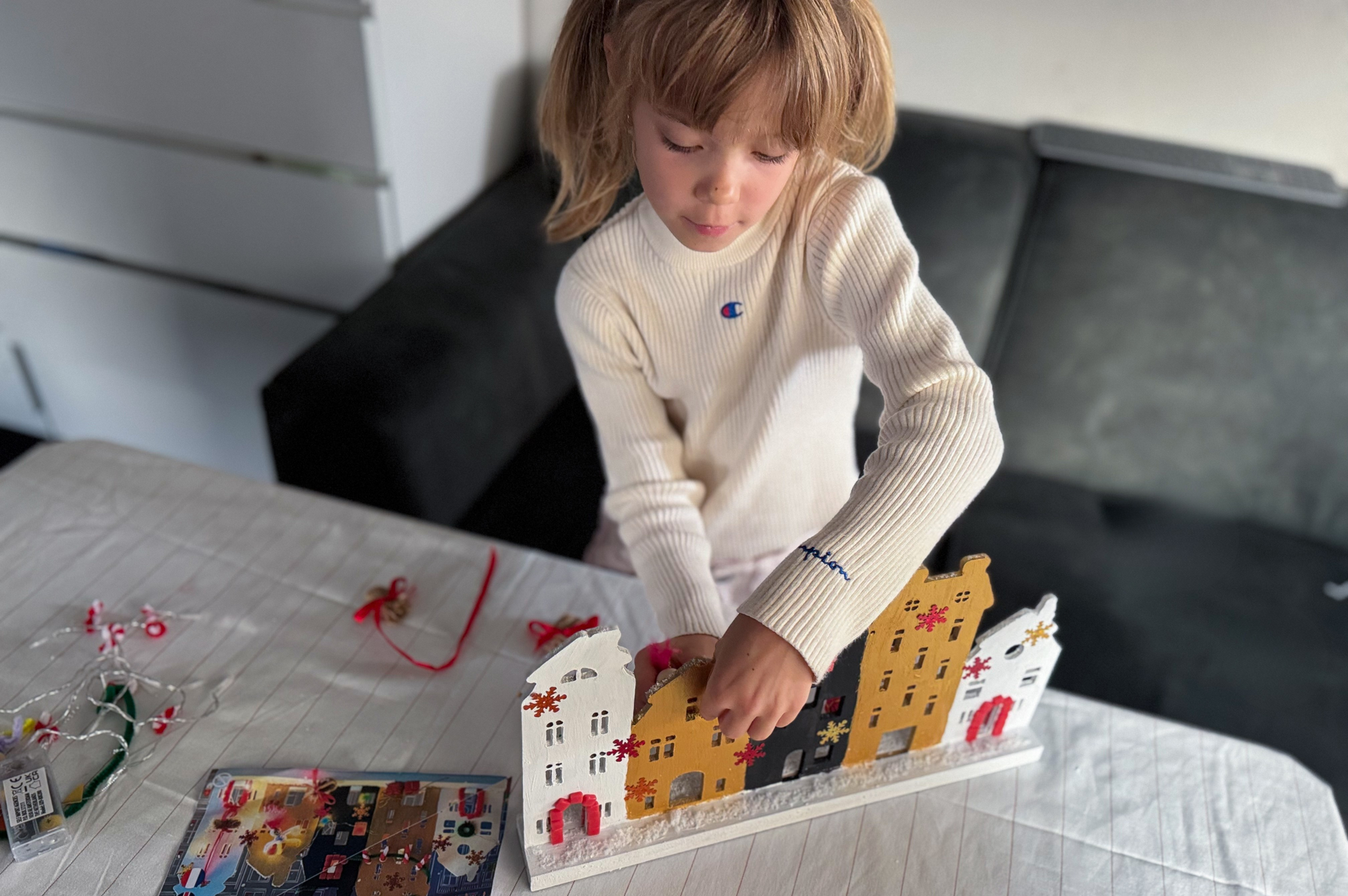 Grachtenpand knutselen