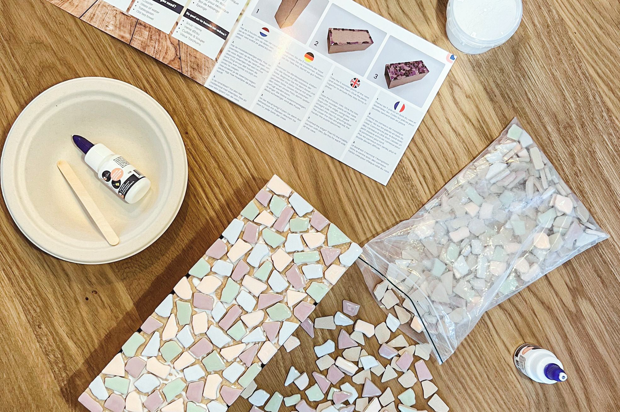 4 Onderzetters - Creatief Atelier Stoer 4 Onderzetters - Creatief Atelier Stoer
