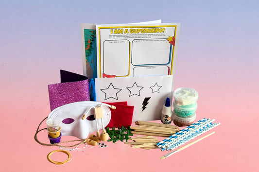 Knutselpakket Superhelden