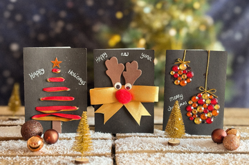 DIY Package Christmas Cards (6 pieces)