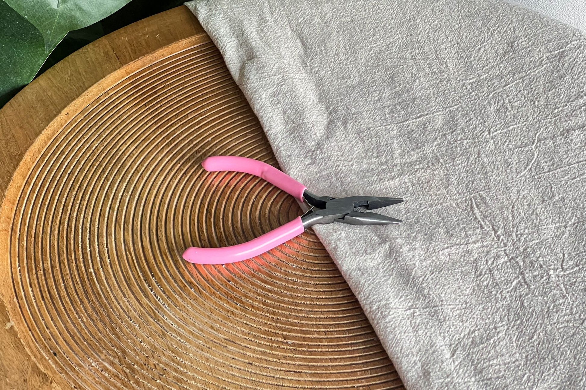 Polymeerklei oorbel gereedschap roze