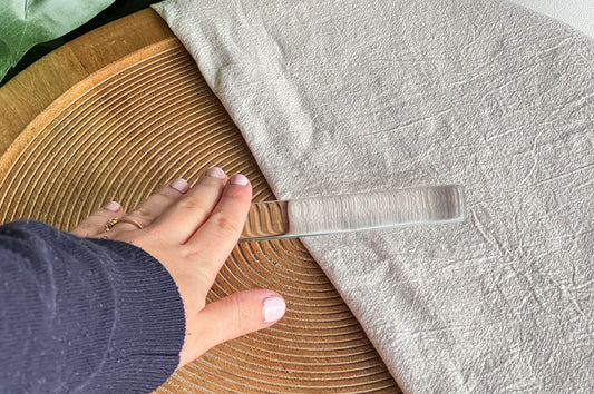 Deegroller (polymeerklei oorbellen)