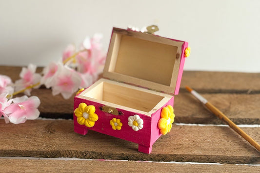 Sieradenkistje Silk Clay Roze