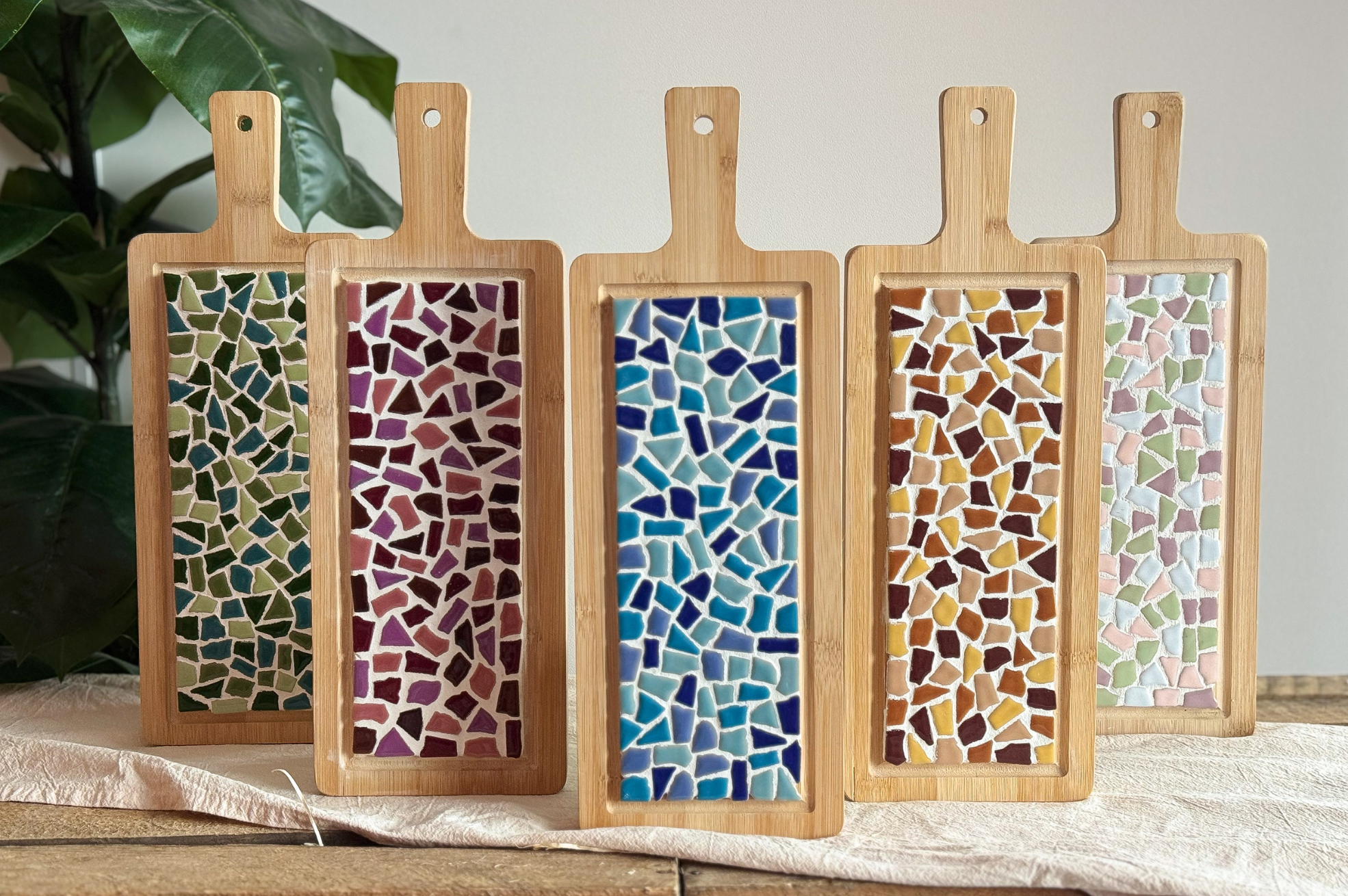 DIY Pakket Mozaïek Borrelplank